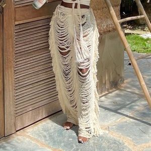 Thrift threads pants style (Can ship out early JULY)